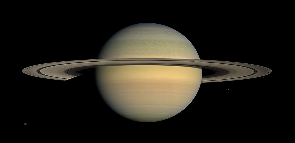 Saturn is shown.