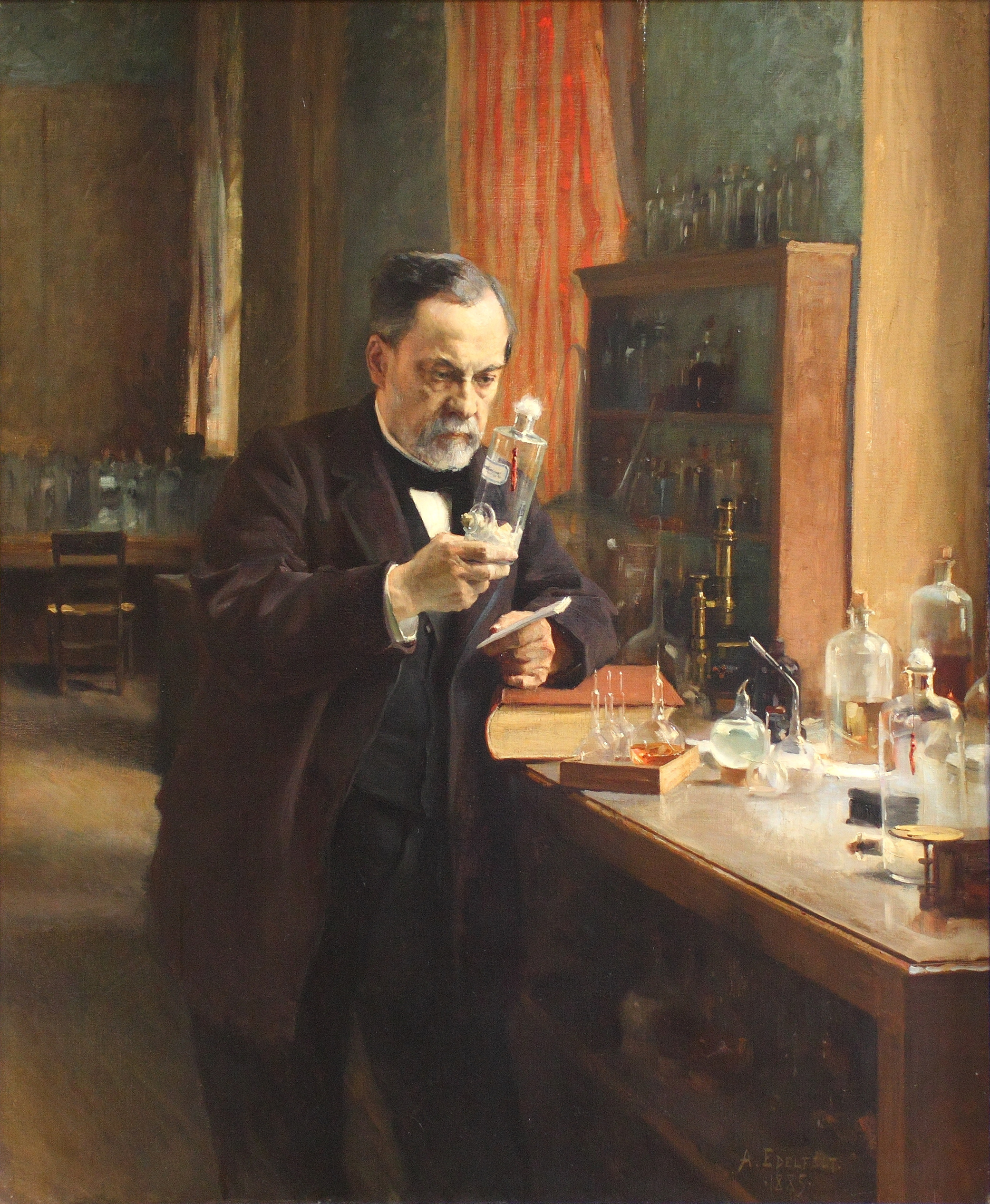 Albert_Edelfelt_-_Louis_Pasteur_-_1885.jpg Photo from Wikimedia Commons