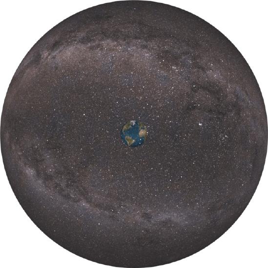 Celestial Sphere - Earth Stars.png; by ChristianReady is licensed under CC BY-SA 4.0