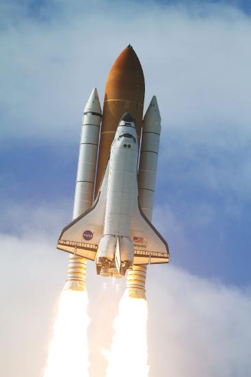 The Space Shuttle was NASA's primary launch vehicle and sole crewed vehicle from 1980 until 2011. https:/pixy.org/368501; 