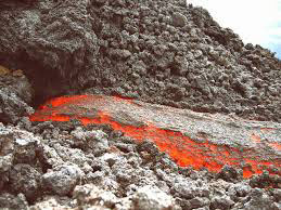 Magma and lava, the molten form of rock, cool to form igneous rocks. https:/www.needpix.com/photo/226234/magma-lava-volcano-volcanism-guatemala-liquid-stone-heat-hot; 