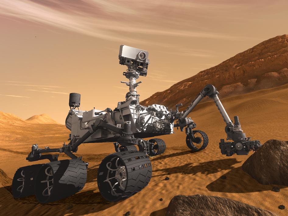 The Curiosity Rover. https:/www.flickr.com/photos/nasablueshift/7753901656; 