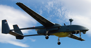 A photo of a drone plane.