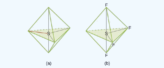 SF4 has a trigonal bipyramidal arrangement of the five regions of electron density.