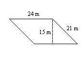 tilted parallelogram