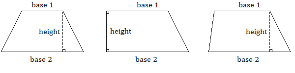 3 trapezoids