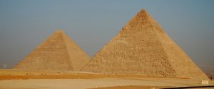 real pyramids in Egypt