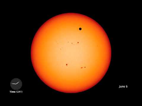 Thumbnail for the embedded element "Venus Transit SDO Animation"