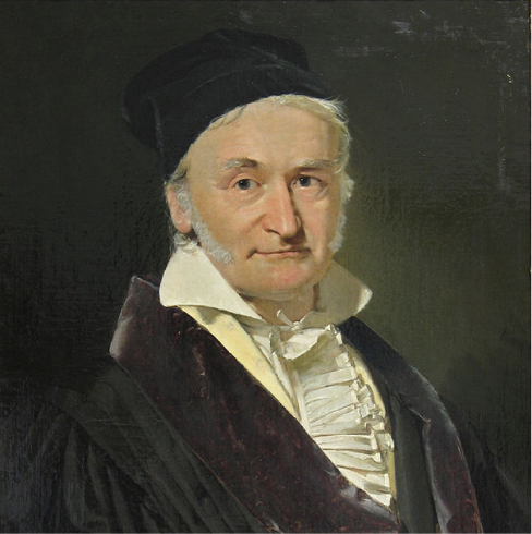 Photographie de Karl Friedrich Gauss.